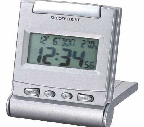 Technotrade UK Technoline WQ 170 LCD Travel Alarm Clock