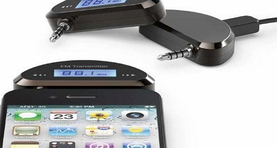 MT-095 3.5mm Universal FM Transmitter With Build in Rechargeable Battery