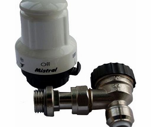 Tectite 10mm Mistral Thermostatic Radiator Valve