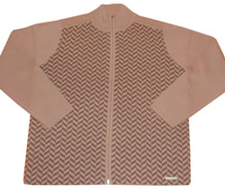 Ted Baker Chevron zip thru cardigan