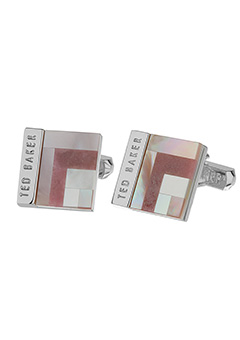 Ted Baker Cufflinks `XA8M/XC04/BURRO PINK