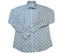 denim jacketBias cut check shirt