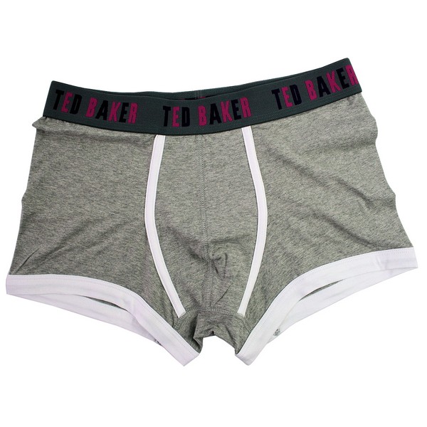 Ted Baker Grey Paxton Fitted Boxers by