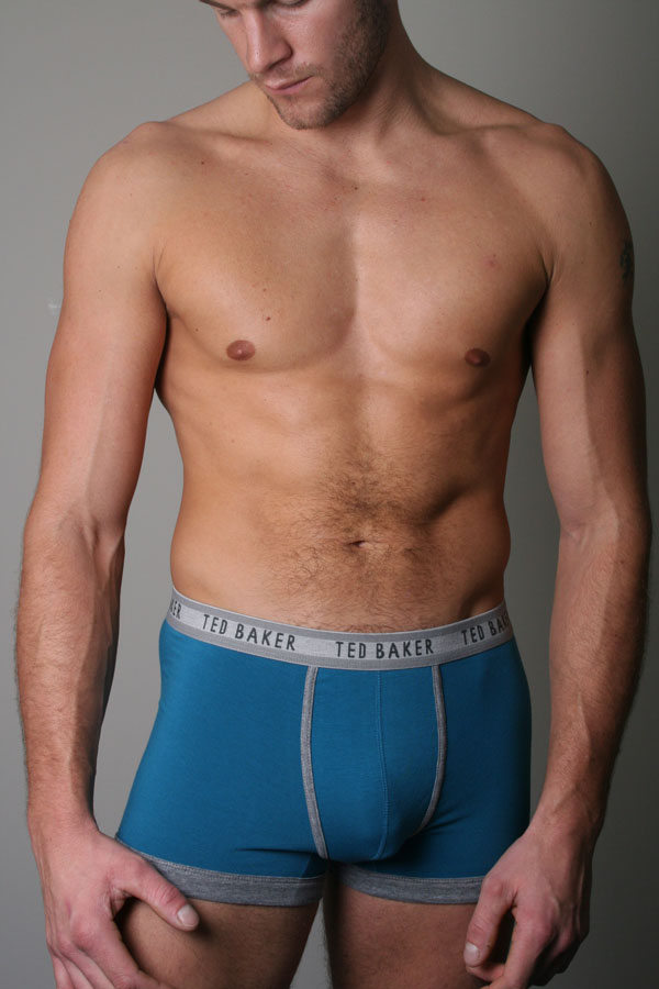 Ted Baker Jersey Boxer Shorts in Turquoise by Ted Baker