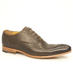 Male Gotti 1 Leather Upper Laceup in Brown