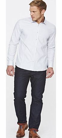 Ted Baker Mens Long Sleeve Dobbi Spot Shirt