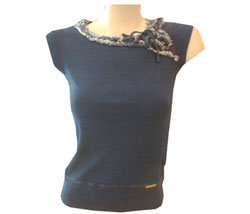 Mini flower all over print semi fitted shirt