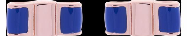 Ted Baker Rose Coloured Kizia Royal Blue Enamel