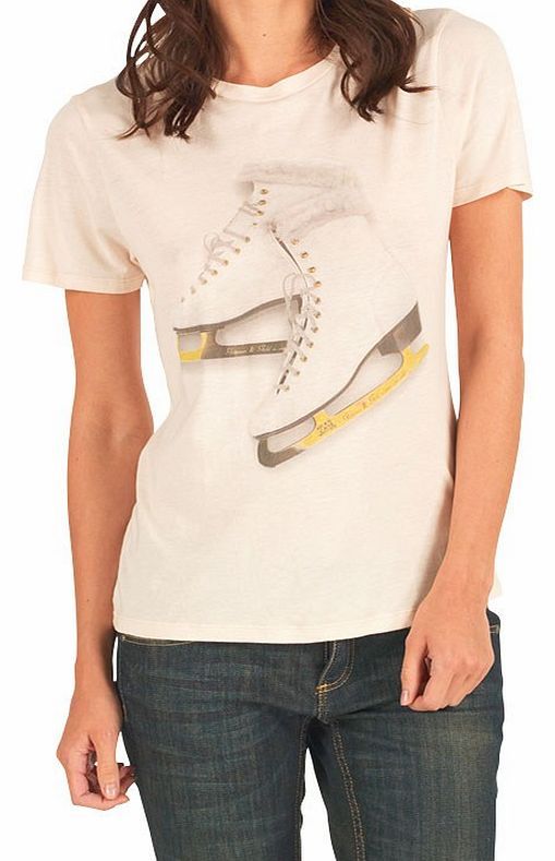 Ted Baker Womens T-Shirt Ecru