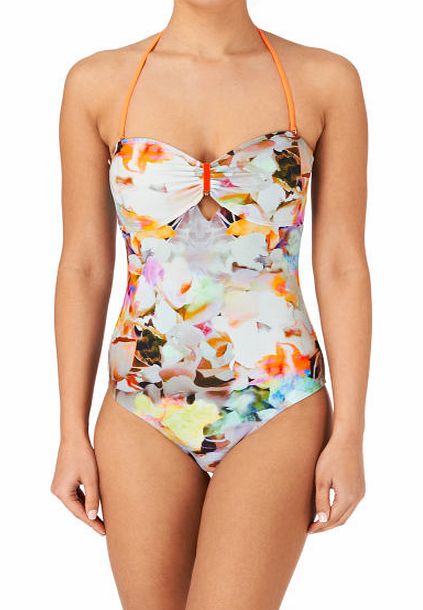 Ted Baker Womens Ted Baker Belah Swimsuit - Lemon