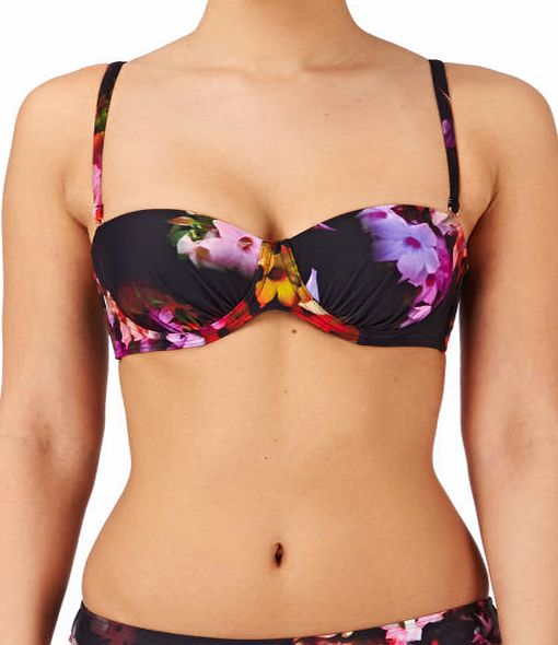 Ted Baker Womens Ted Baker Catto Bikini Top - Black