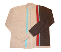 Ted Baker Zip thru 2 colour cardigan