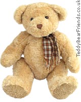 Teddy Hermann Bear with scarf