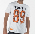 Teddy Smith Mens Telgam College T-Shirt White