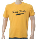 Yellow T-Shirt with Navy Logo