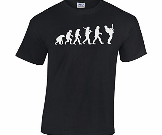 Evolution of a Guitarist T Shirt Music Rock Guitar Musician Band Rockstar Metal