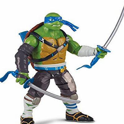 Teenage Mutant Ninja Turtles ``Leo`` Movie 2 Deluxe Talking Figure