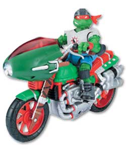 TEENAGE MUTANT NINJA TURTLES Motorcycles and Figures