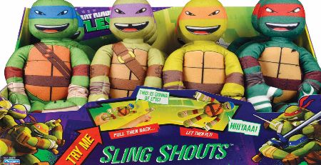Teenage Mutant Ninja Turtles Talking Soft Toy