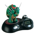 TEENAGE MUTANT NINJA TURTLES turtles projection alarm clock