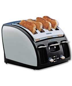 Tefal Avanti Polished 4 Slice Toaster