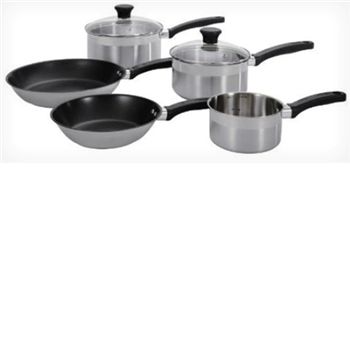Banquet 5 Piece Pan Set in Stainless Steel