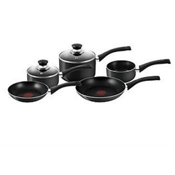 Bistro Range 5 Piece Pan Set in Black -