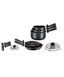 Tefal Combino 5PC Pan Set with Glass Lid