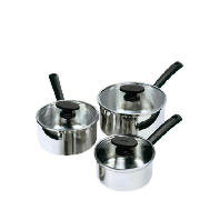 Tefal Essencia 3 Piece Pan Set