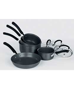 tefal Hard Anodised 5 Piece Pan Set