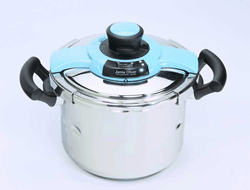 Pressure Cookers Jamie Oliver Clipso - 6L  -`Clipso` open/close system for easy cooking -Smart timer
