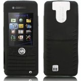 SONY ERICSSON C510 BLACK SILICON GRIPPER CASE BY TEISTO