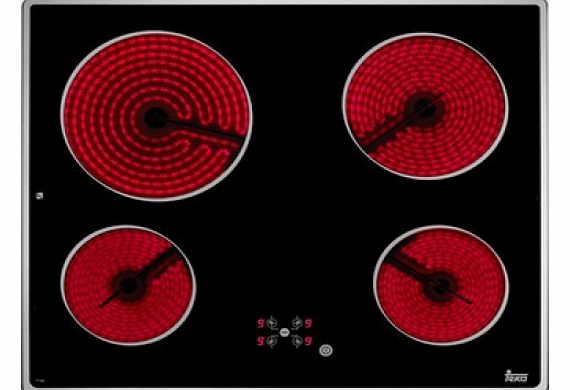 Teka Tr 600 - Hob (Built-In, Electric, Black, Sensor, 1M, 6300W)