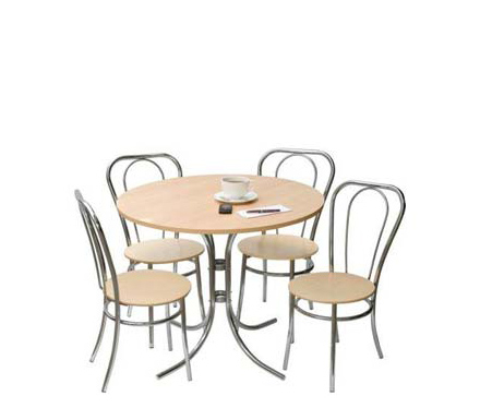 Teknik Office Bella Deluxe Round Bistro Dining Set