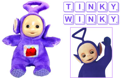 teletubby Bean Toy - Tinky Winky