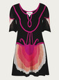 temperley dresses black multi