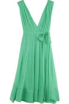 Temperley Helena Chiffon Mini Dress