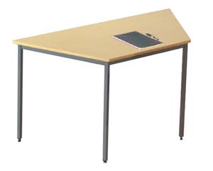 trapezoidal meeting room tables