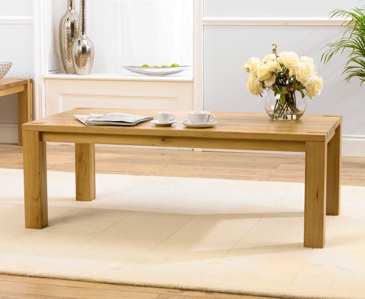 tempo Solid Oak Coffee Table