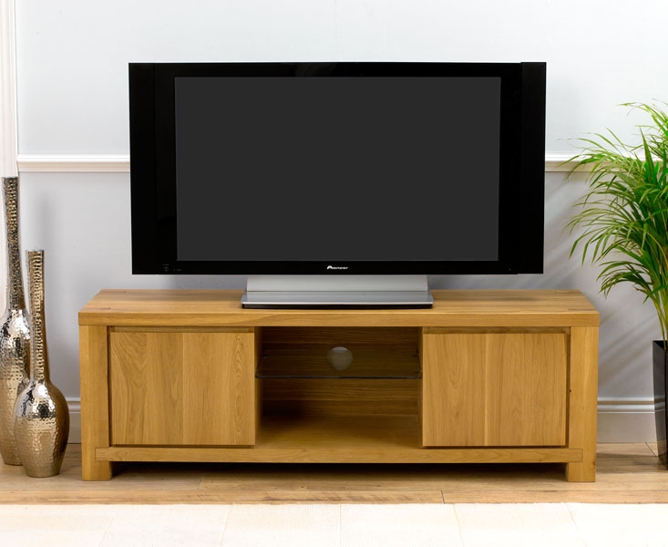 tempo Solid Oak TV Unit - 150cm