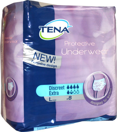 Tena Lady Discreet Pants Extra Large 8