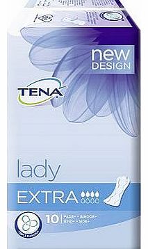 Tena Lady Extra Pads - 10 pack 10006733