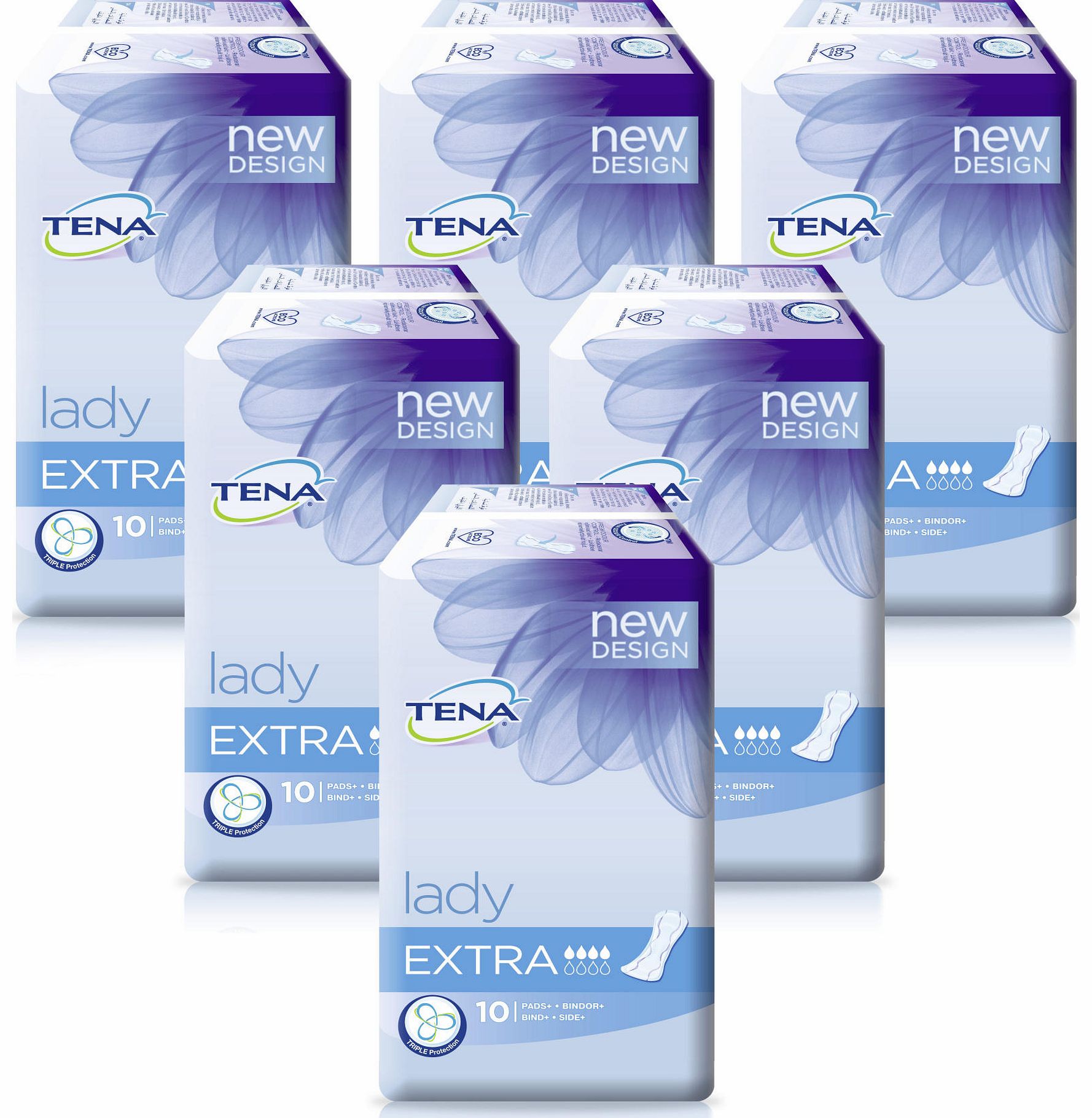 Tena Lady Extra Six Pack