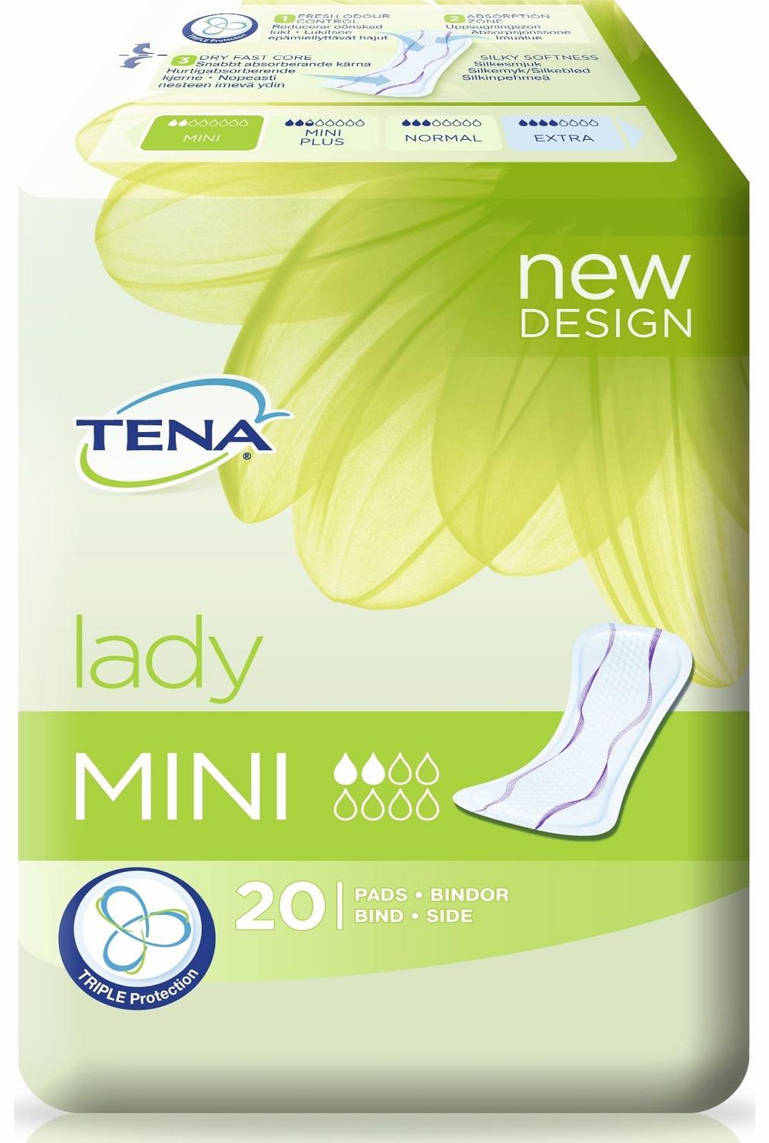Tena Lady Mini Six Pack