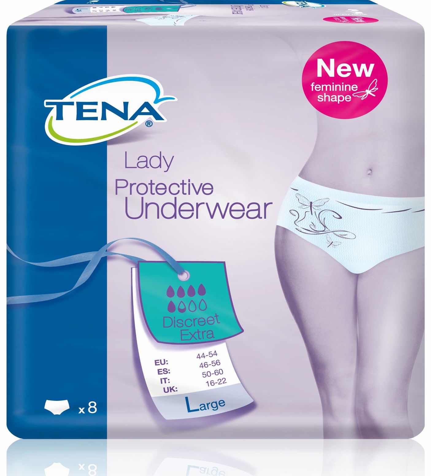 Lady Protective Underwear Discreet Extra