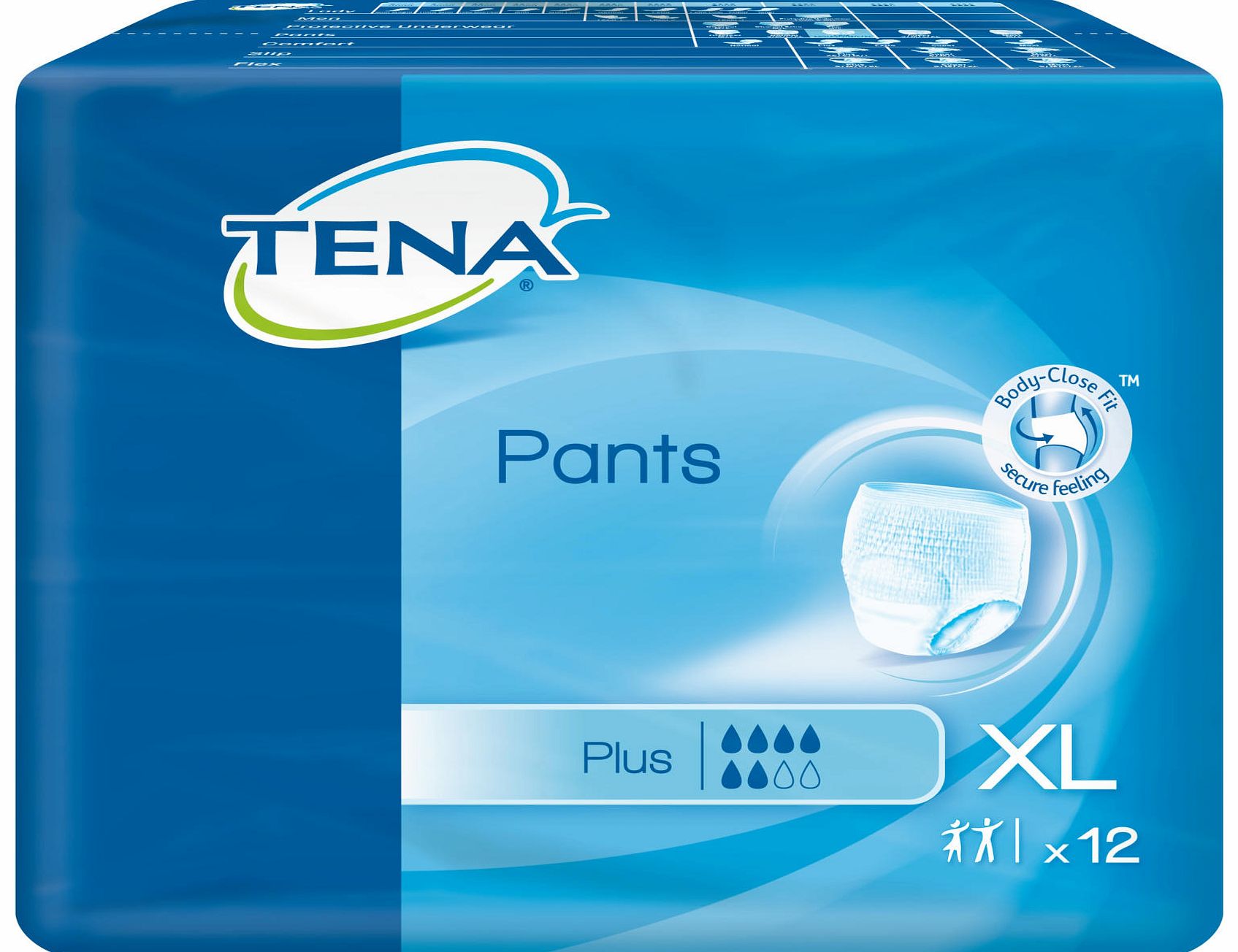 Tena Pants Plus Extra Large