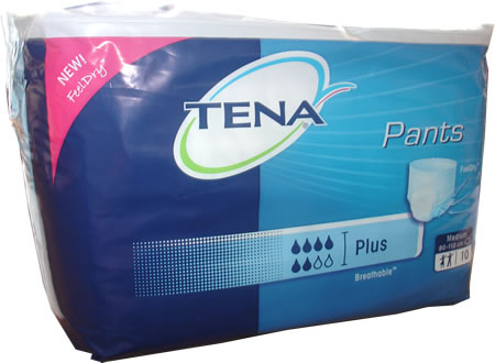 Tena Pants Plus Medium 10