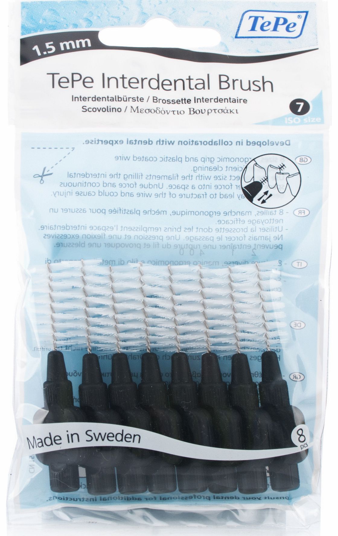 Tepe Interdental Brushes Black review, compare prices, buy online