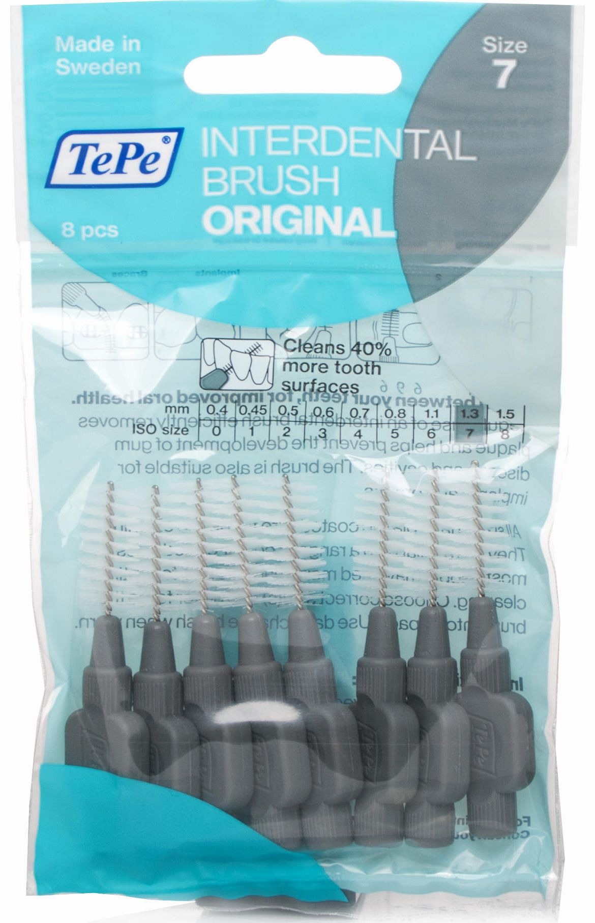 Tepe Interdental Brushes Grey