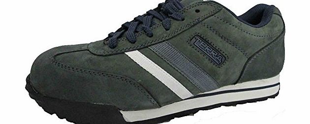 Terra Ladies Steel Toe Cap Safety Shoes Becky Dark Green Terra (UK 5)